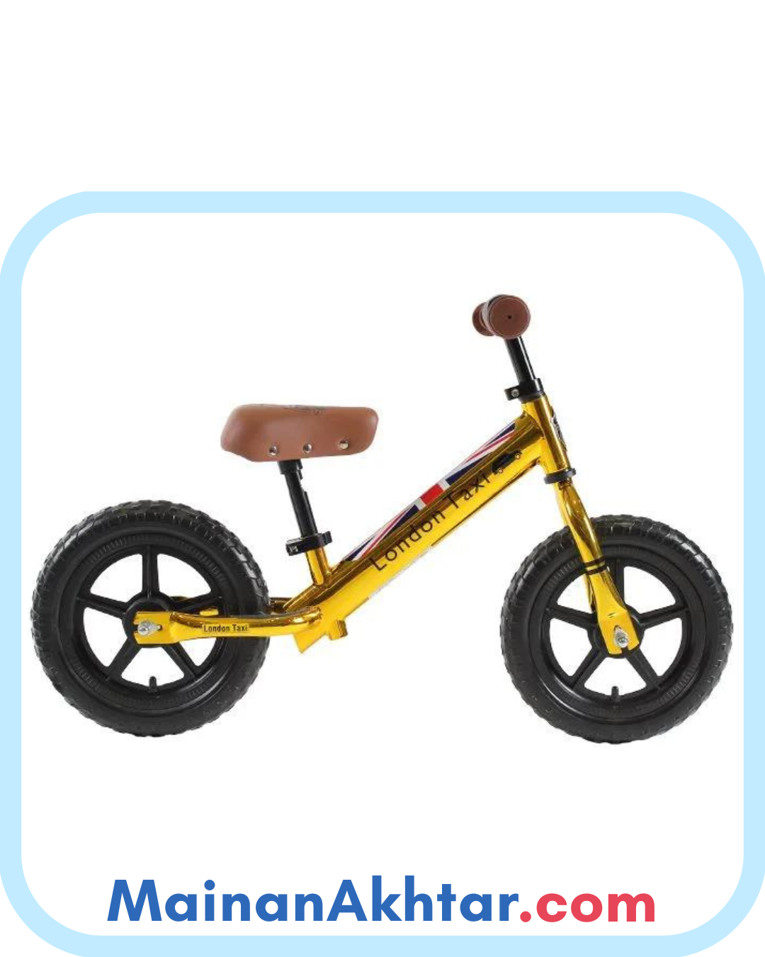 NEW!! BALANCE BIKE LONDON TAXI SEPEDA KESEIMBANGAN (GOLD)