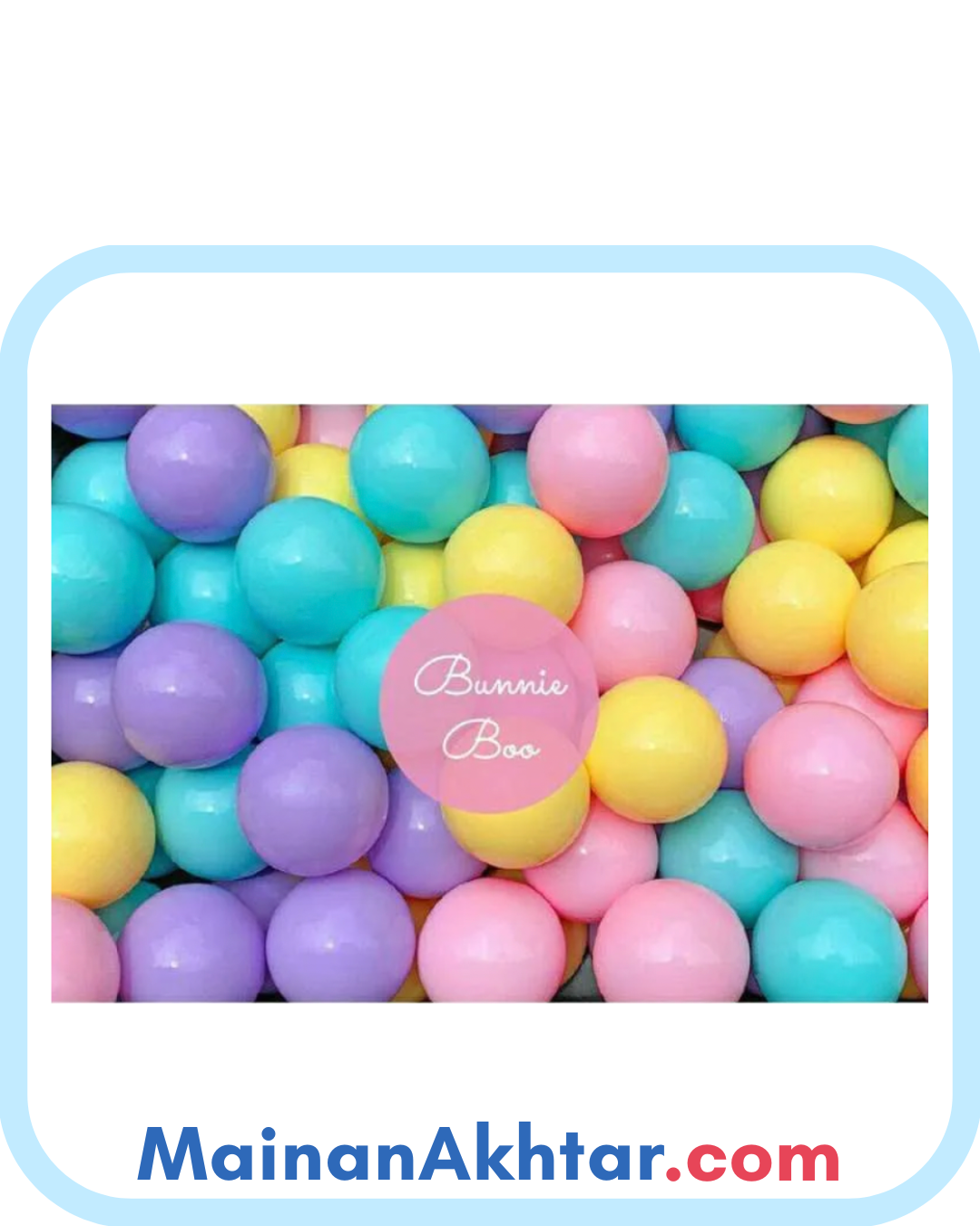 BOLA 100PCS WARNA RANDOM