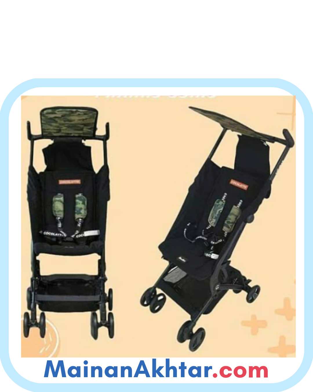 STROLLER MINIMA LORENG - BLACK CABIN SIZE
