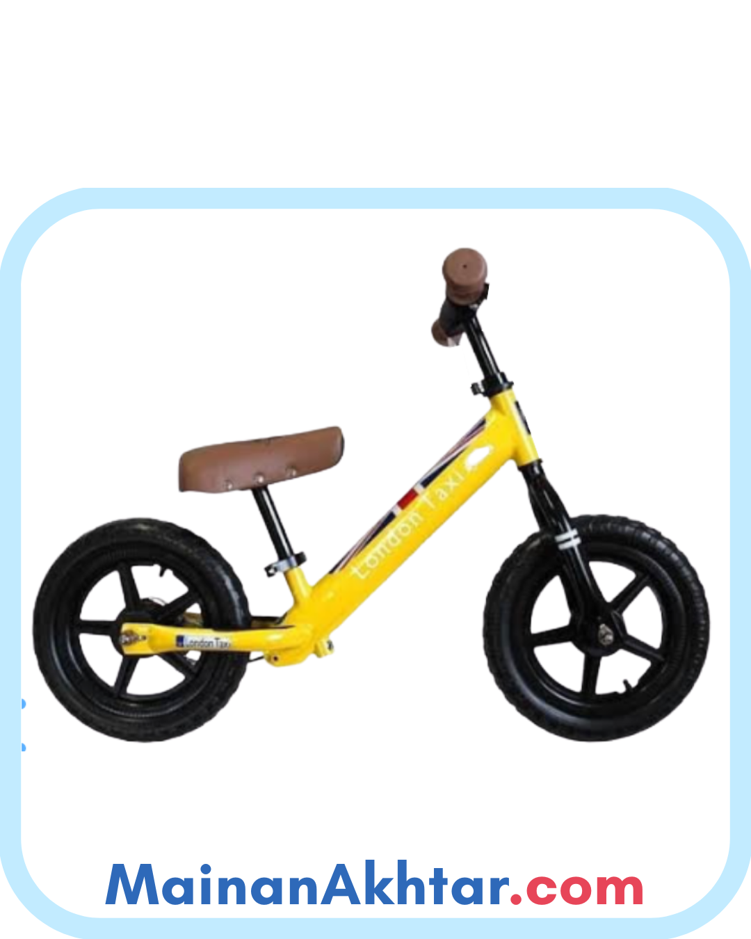 BALANCE BIKE LONDON TAXI SEPEDA KESEIMBANGAN (KUNING)