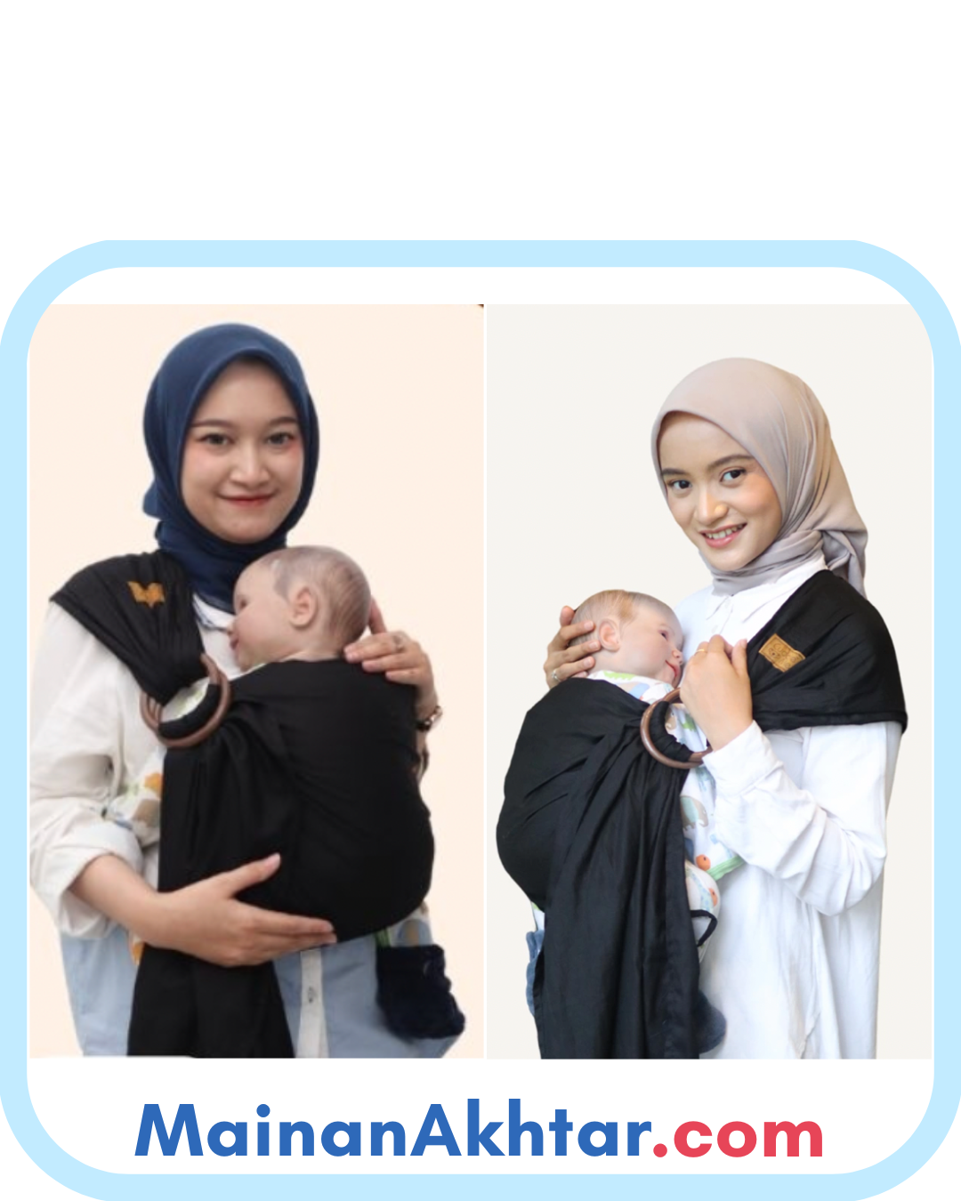 GENDONGAN CUDDLE ME SLING BLACK