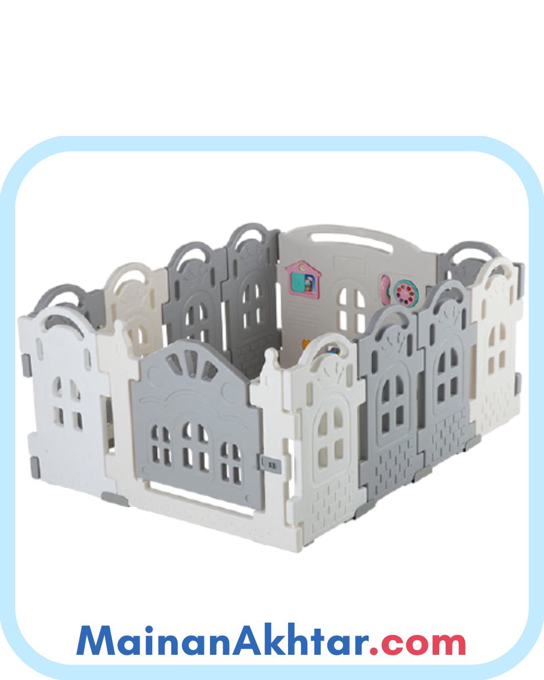 FENCE PAGAR ANAK PARKLON CASTLE MONOCHROME 10+2 FENCE PAGAR ANAK PARKLON CASTLE MONOCHROME 10+2