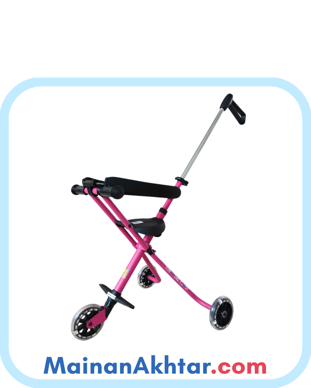 STROLLER TRIKE PMB PINK STROLLER TRIKE PMB PINK