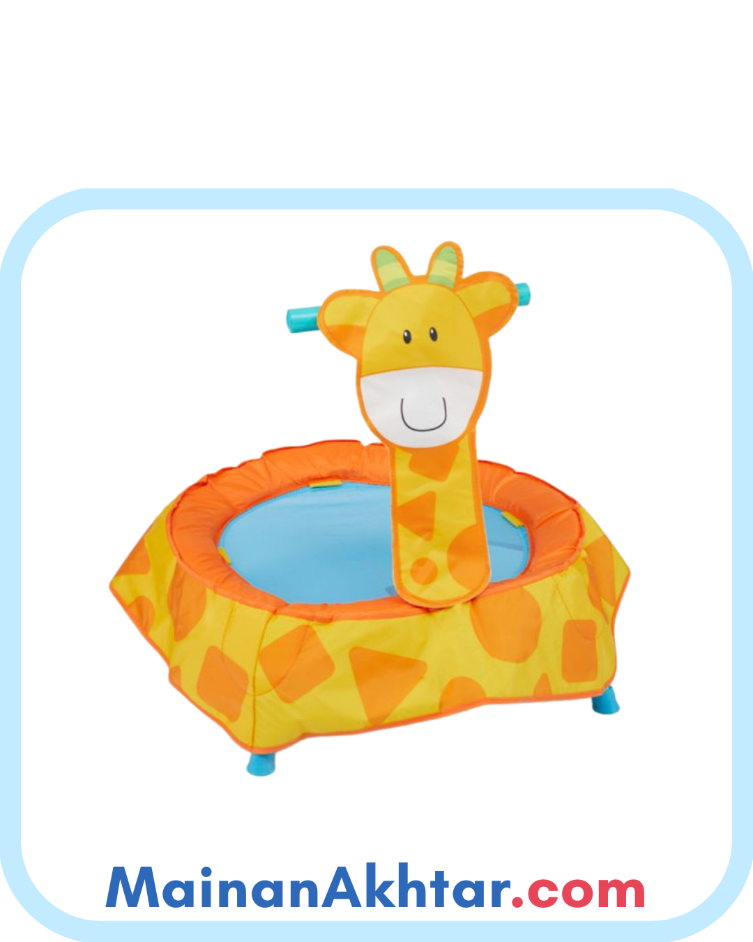 TRAMPOLINE MINI ELC GIRAFFE MINION 